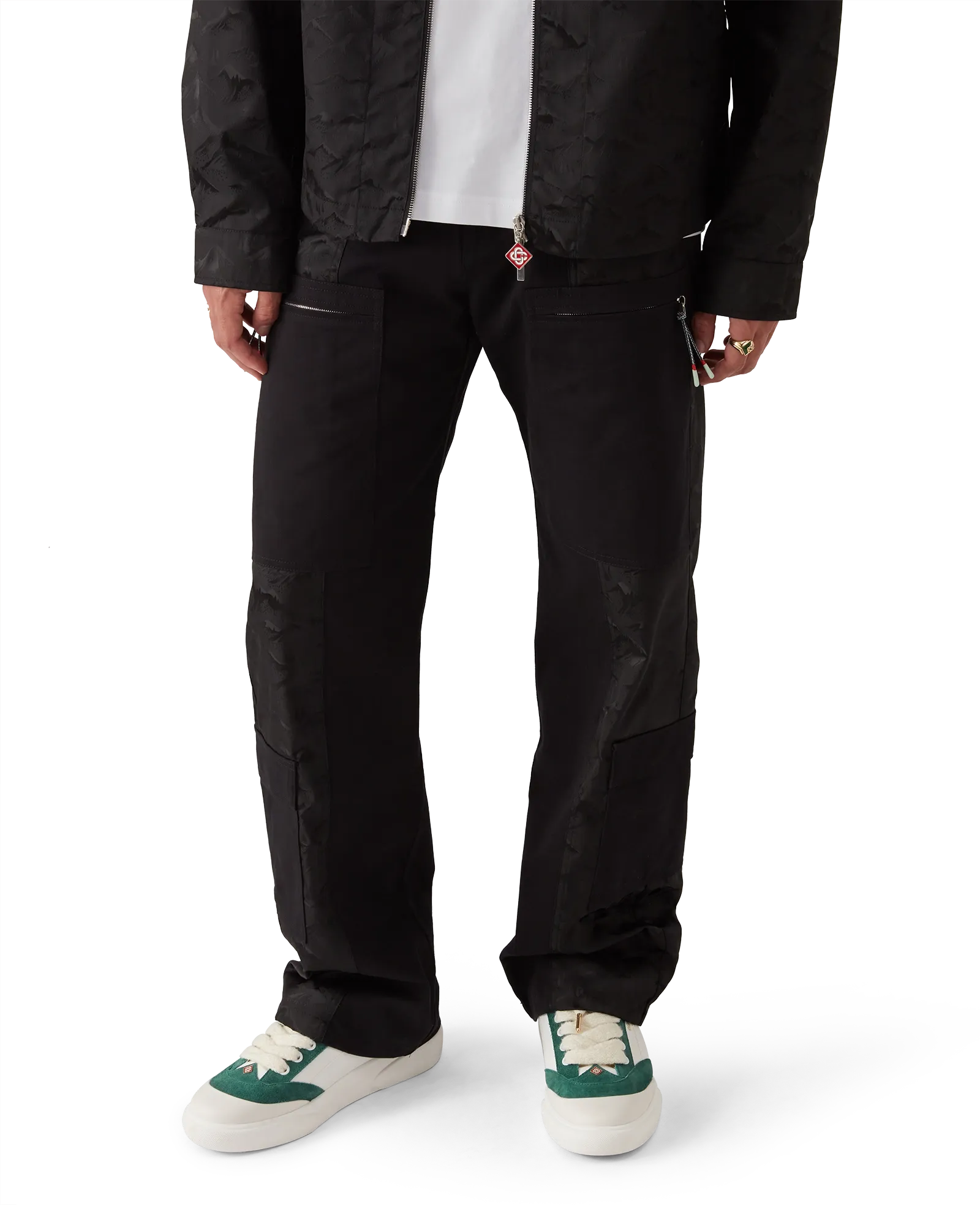 Nylon Mountain Camo Cargo Trousers - Image 4