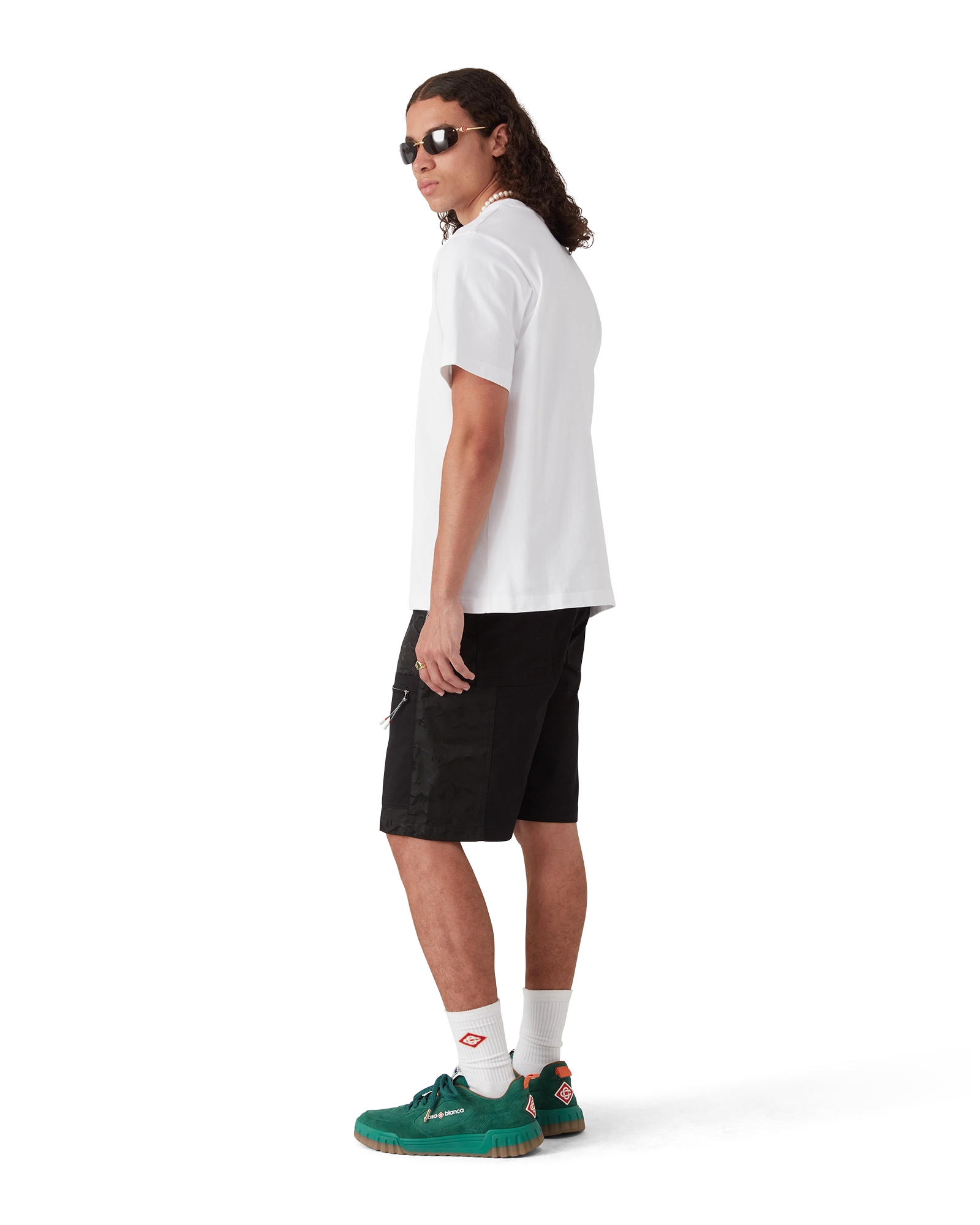Nylon Mountain Camo Cargo Shorts - Image 3