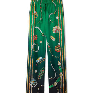 La Boite A Bijoux Silk Trousers