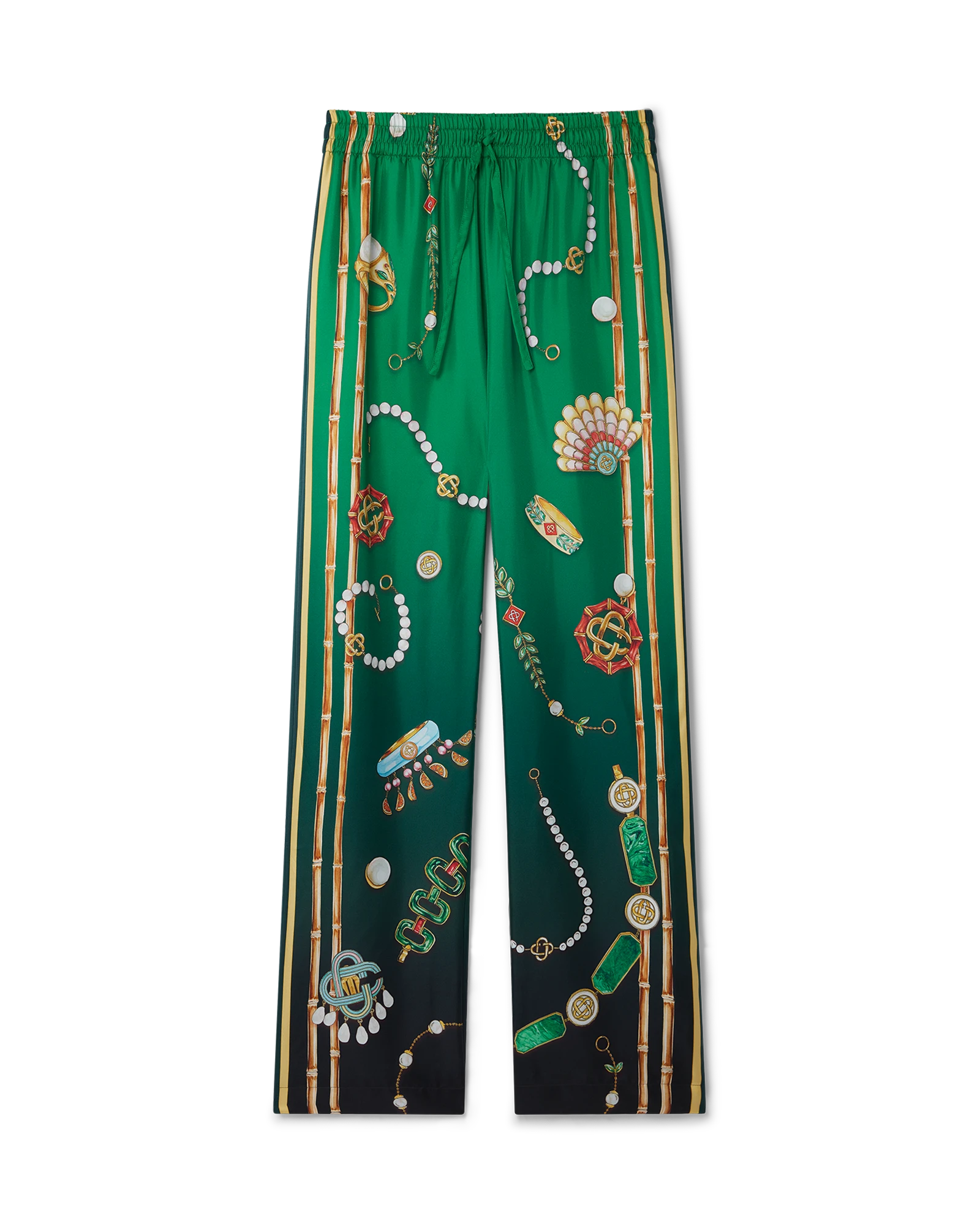 La Boite A Bijoux Silk Trousers