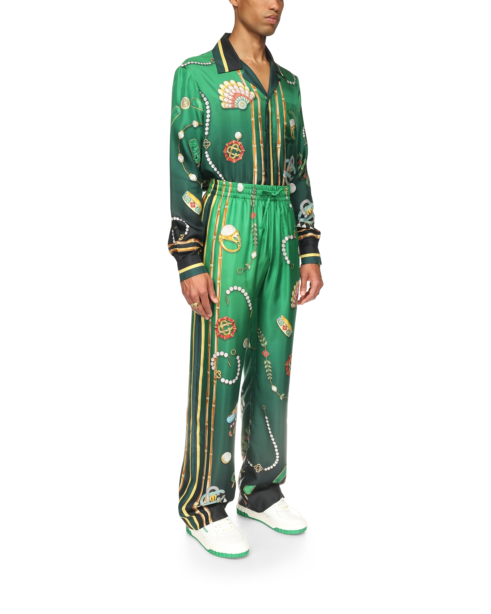 La Boite A Bijoux Silk Trousers - Image 5