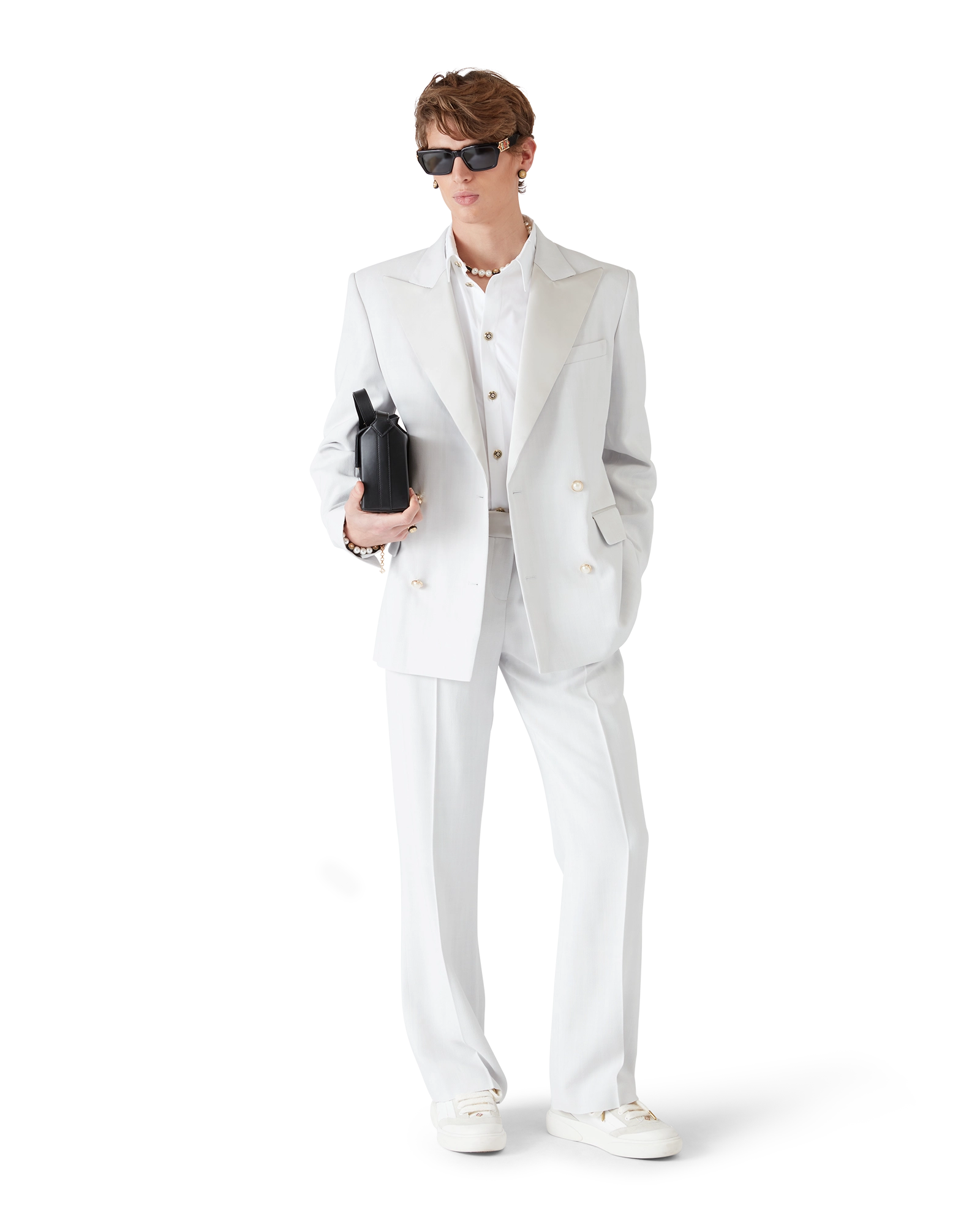 Double Breasted Tuxedo Jacket - Image 2