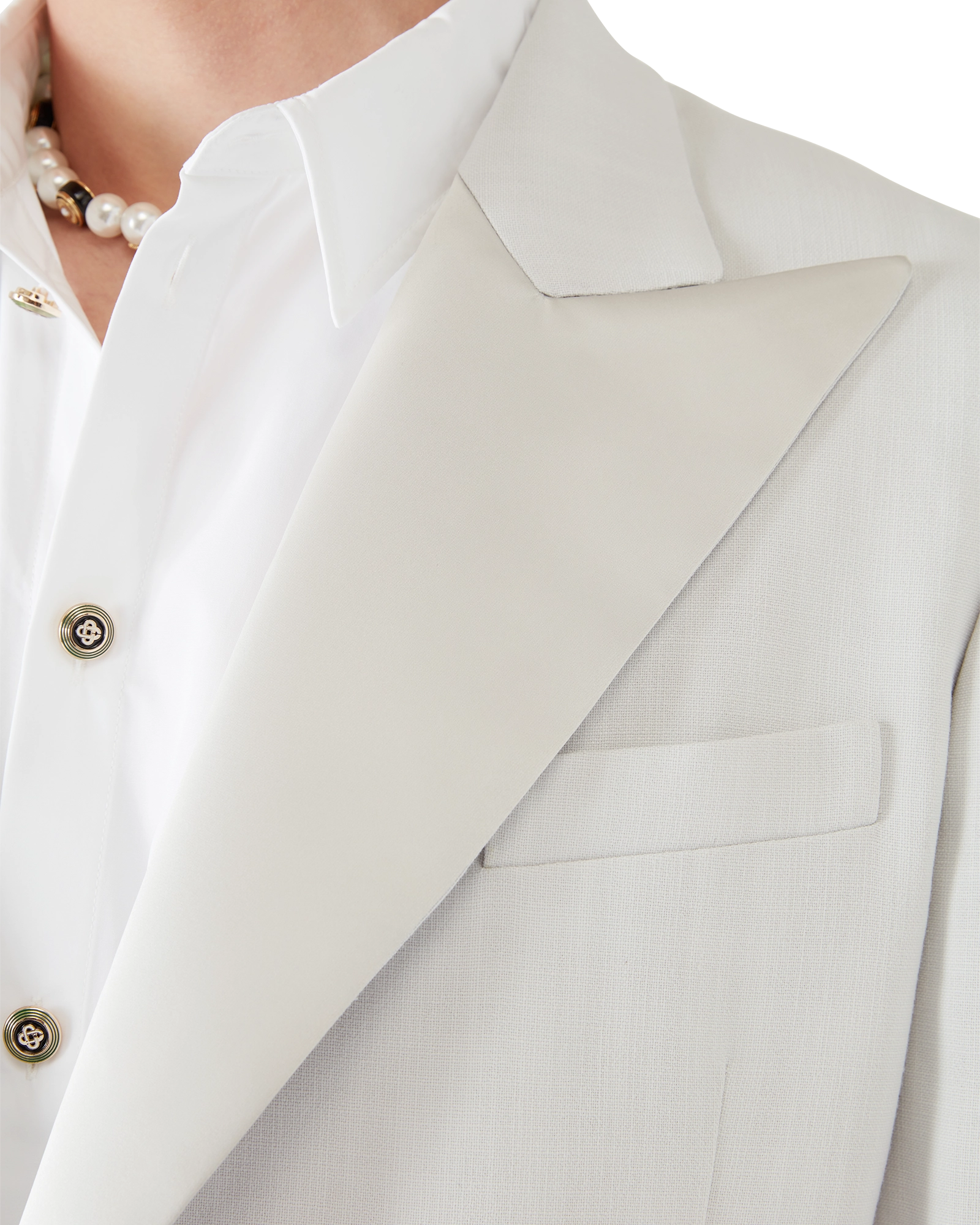 Double Breasted Tuxedo Jacket - Image 4
