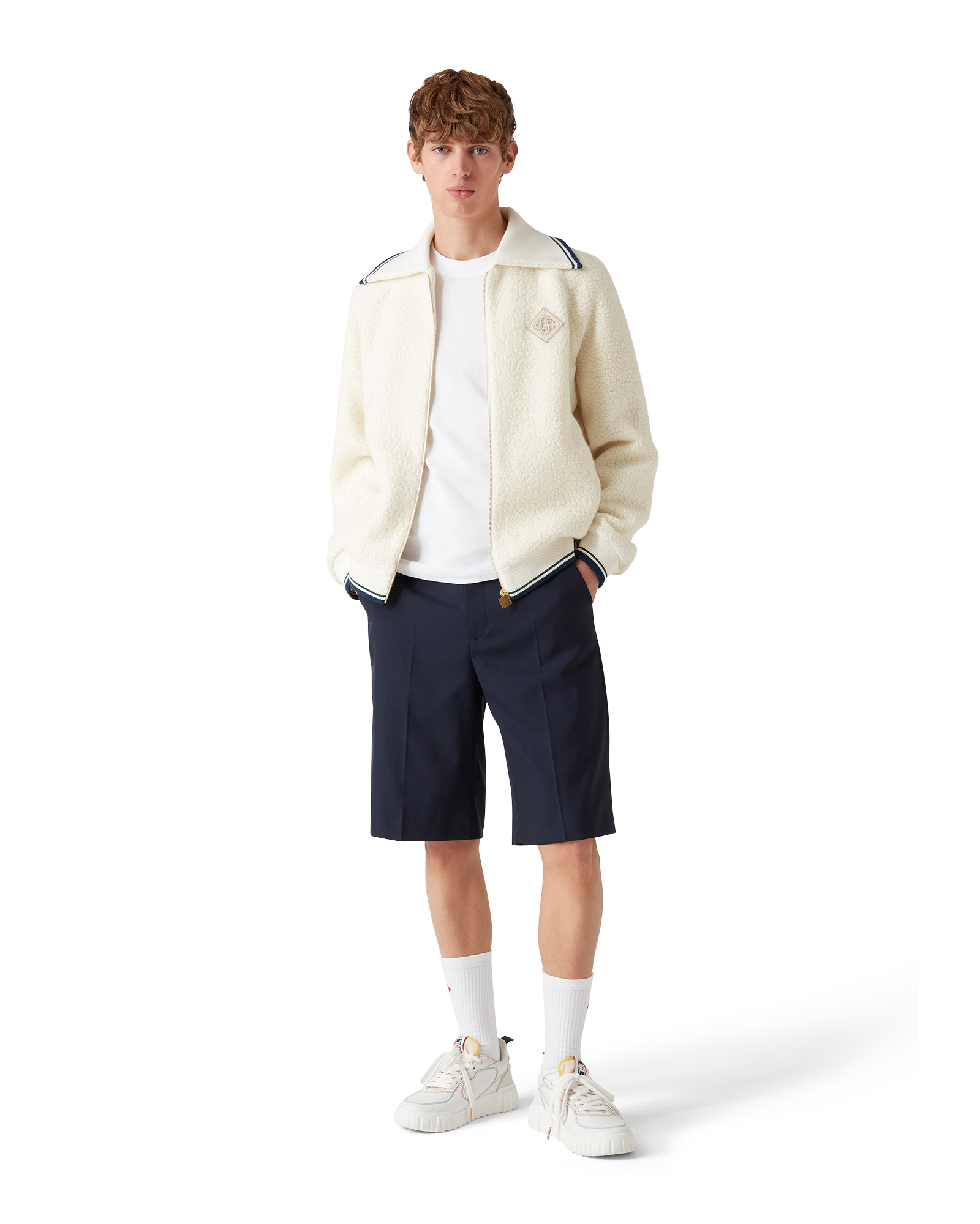 Cashmere Zip Jumper - Image 2
