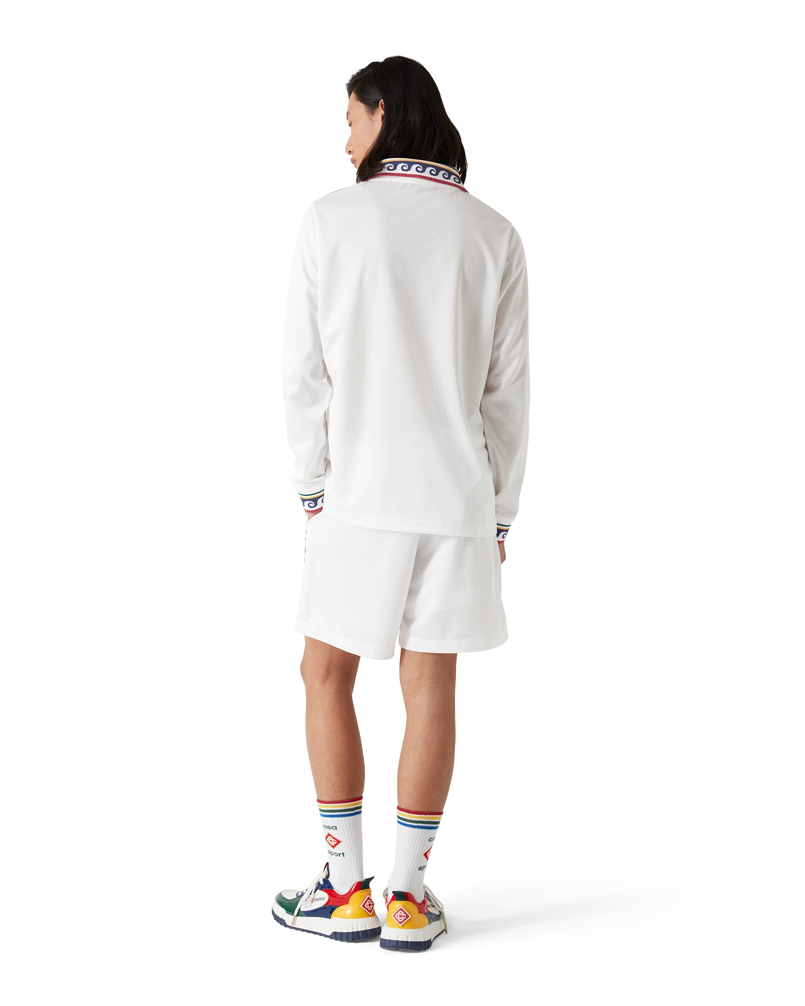 Jacquard Monogram Football Shorts - Image 4