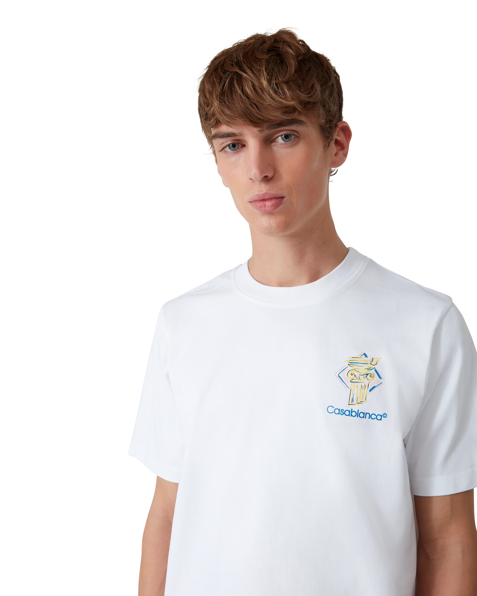 Diamond Column Short Sleeve T-Shirt - Image 5