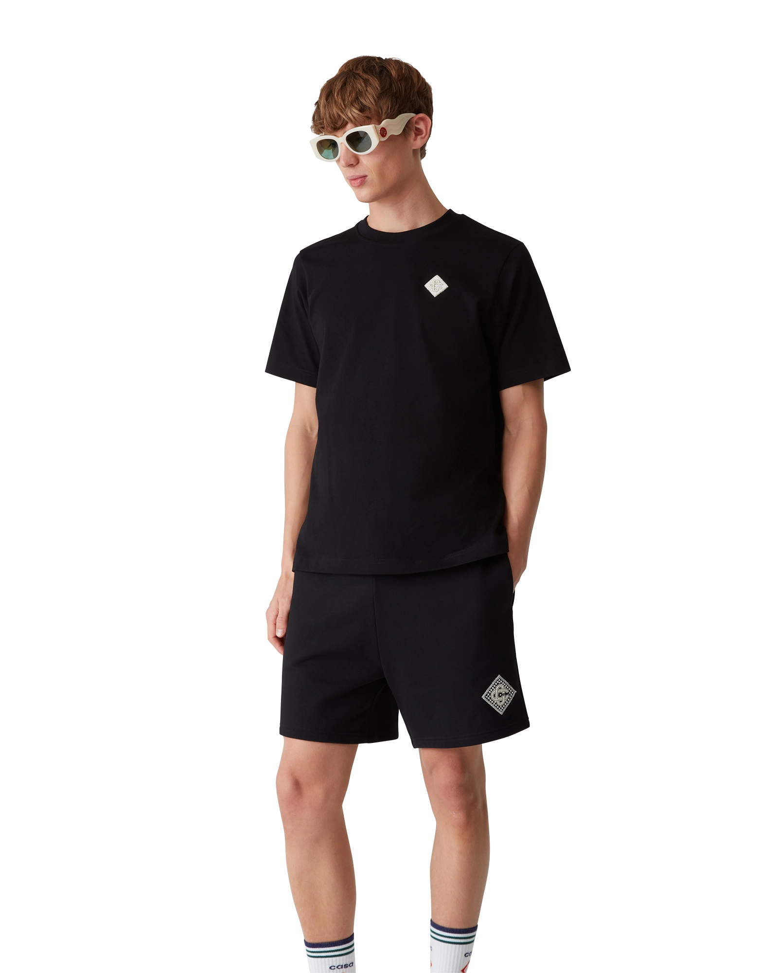 Pearl Diamond Sweatshorts - Image 4