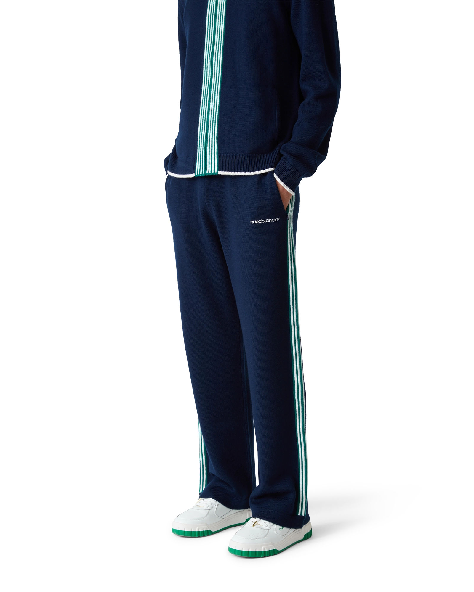 Knit Tennis Trousers - Image 4