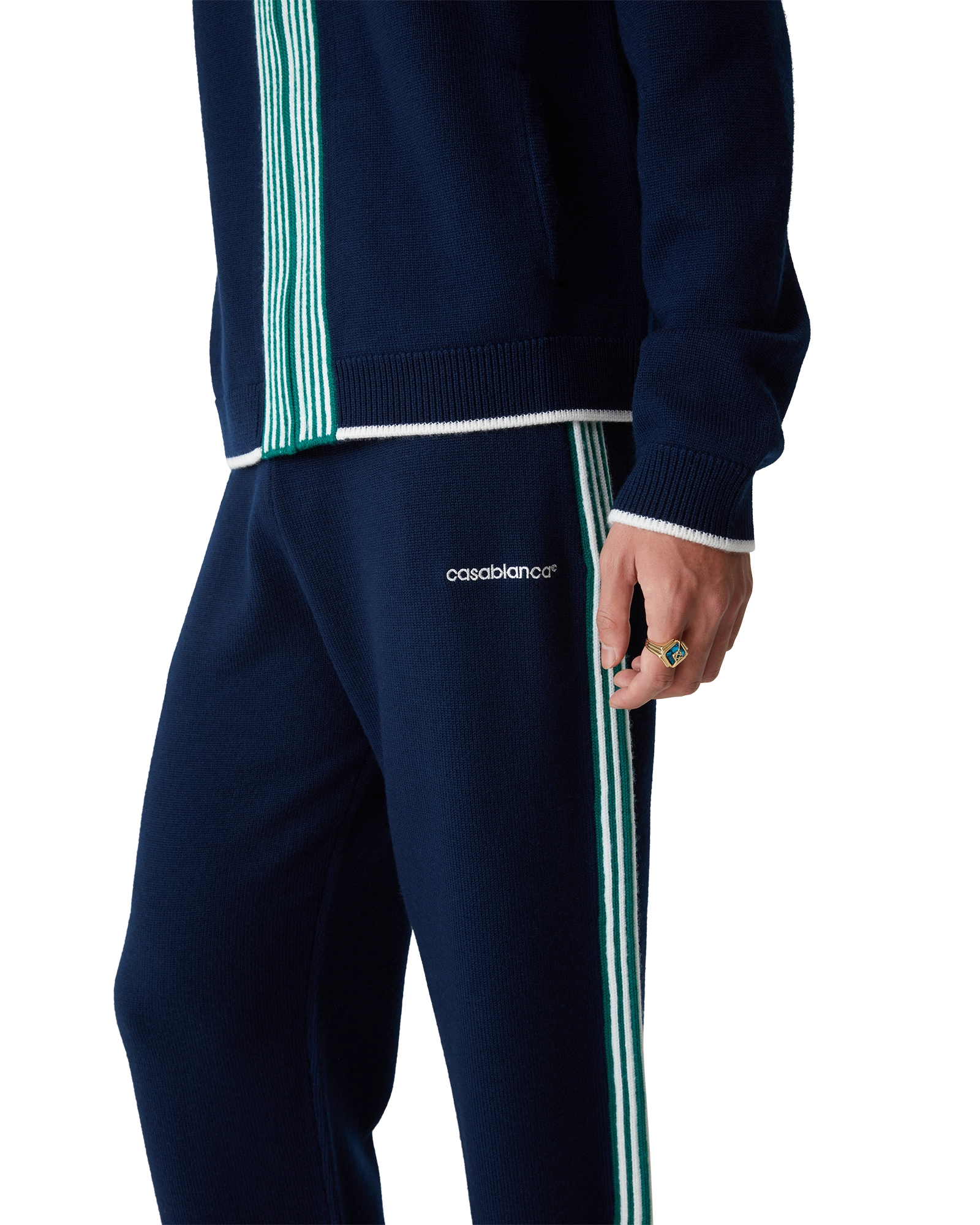 Knit Tennis Trousers - Image 5