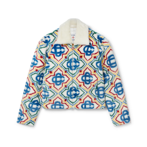 Jacquard Faux Fur Jacket