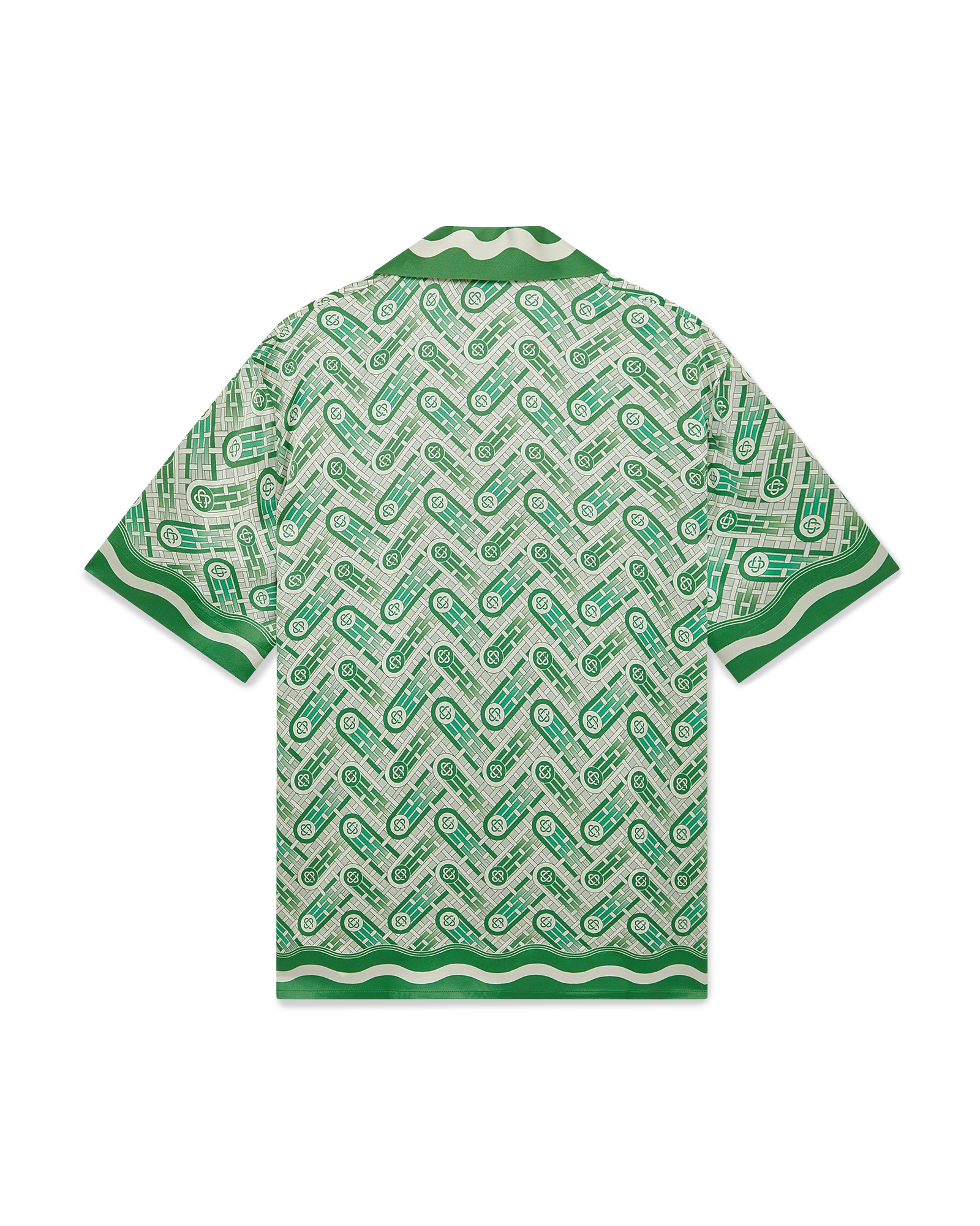 Ping Pong Short Sleeve Silk Shirt - Image 10