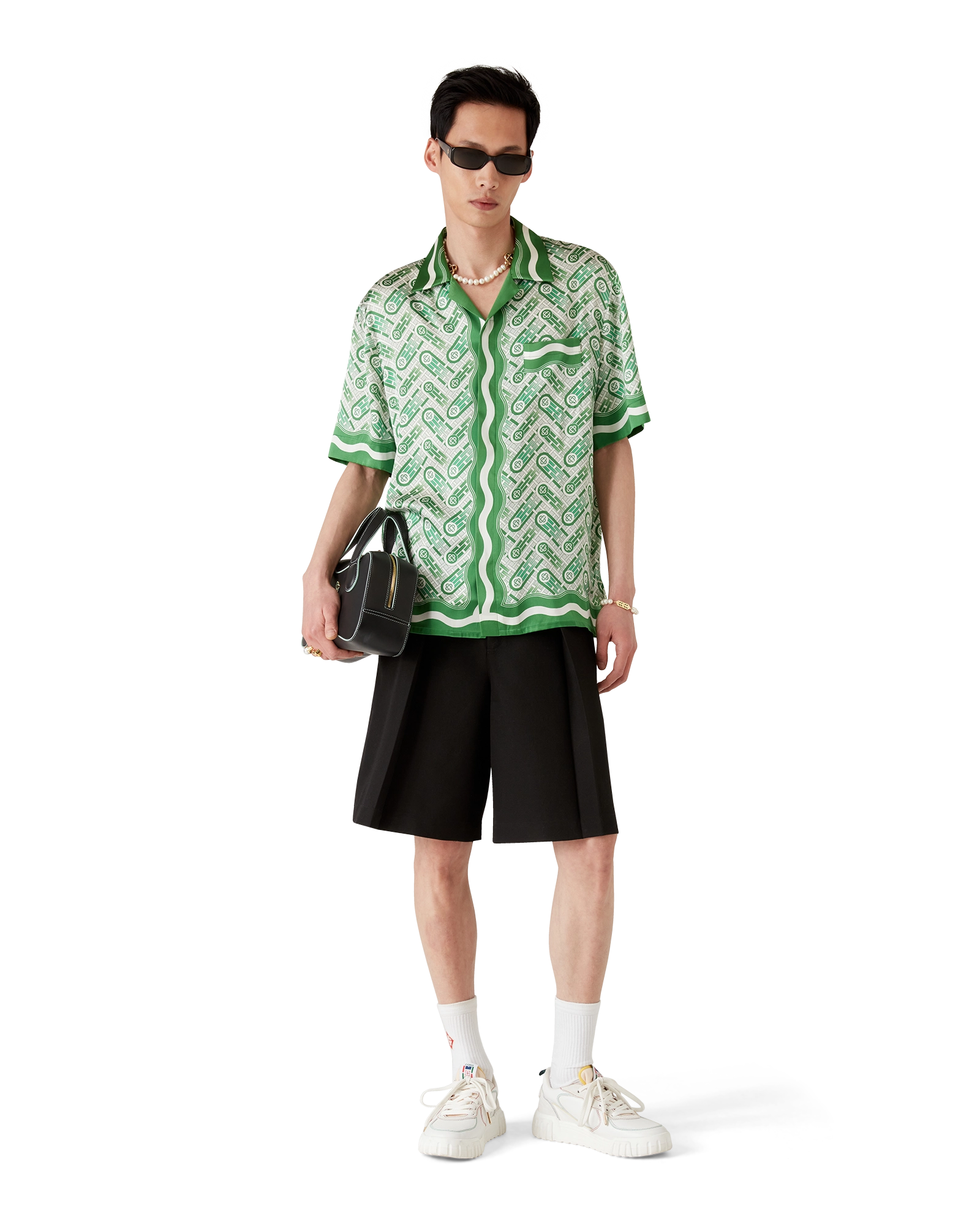 Ping Pong Short Sleeve Silk Shirt - Image 3