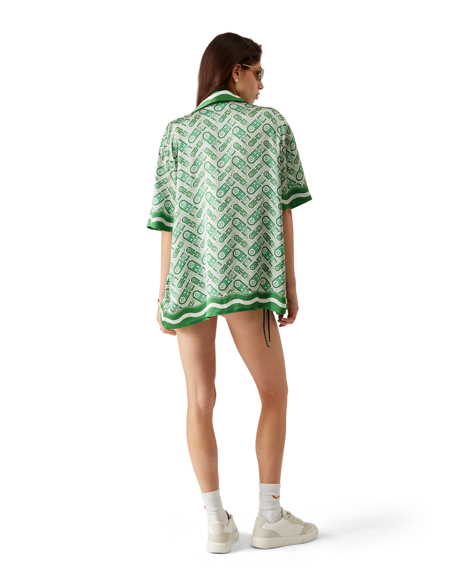 Ping Pong Short Sleeve Silk Shirt - Image 4