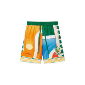 Reve De Tennis Silk Shorts