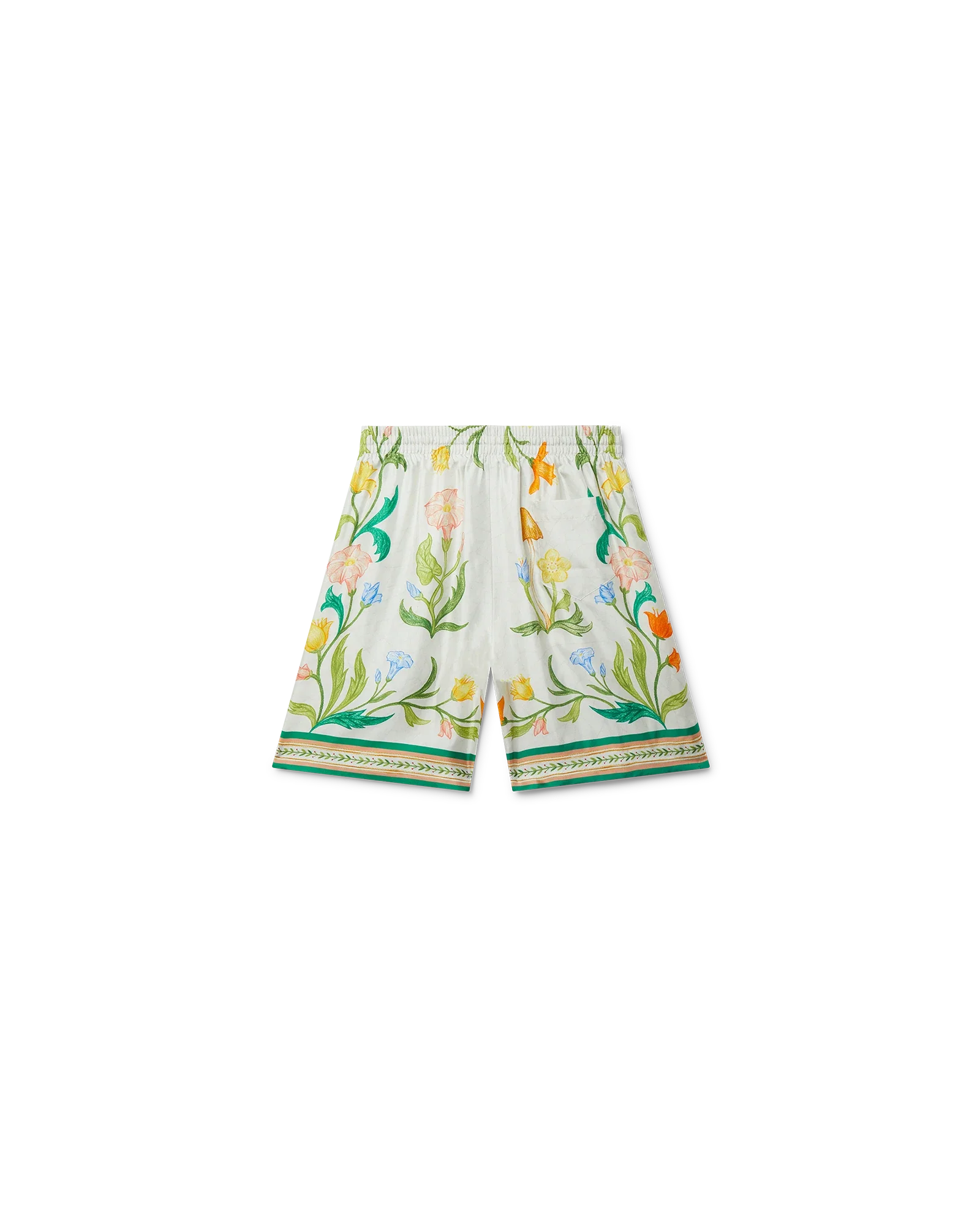 L'Arche Fleurie Silk Shorts - Image 2