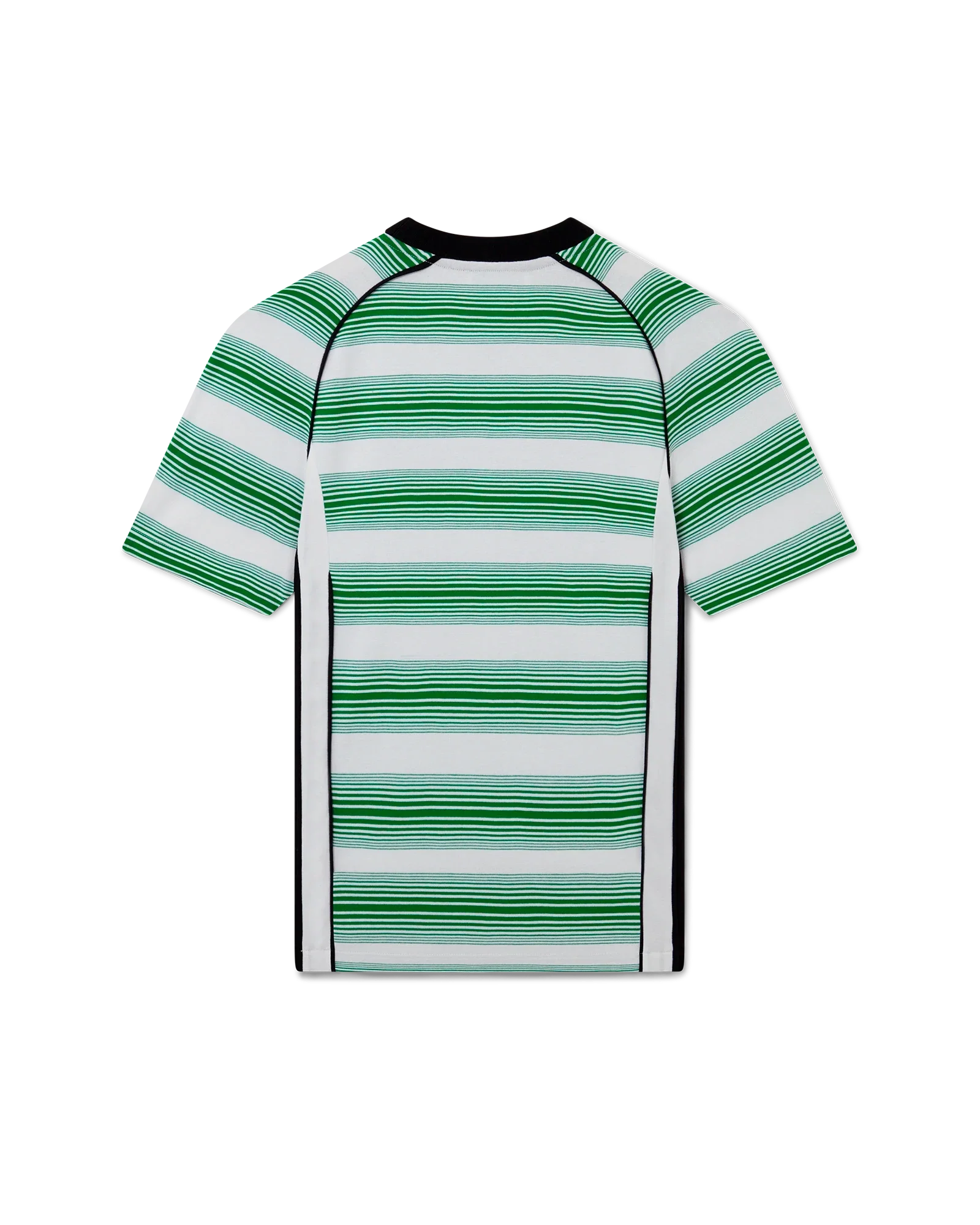 Gradient Stripe Panelled Short Sleeve T-Shirt - Image 6