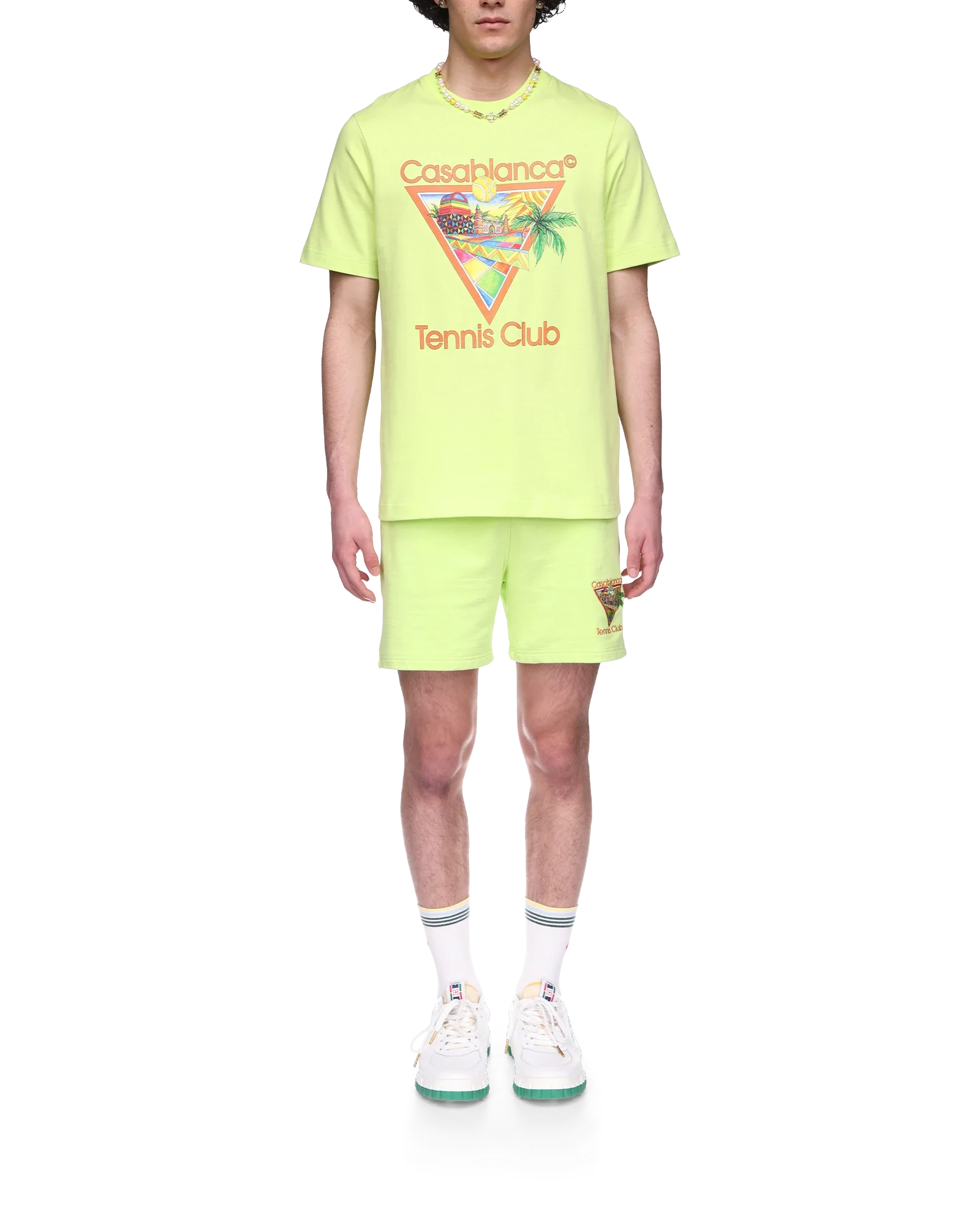 Afro Cubism Tennis Club Short Sleeve T-Shirt - Image 2