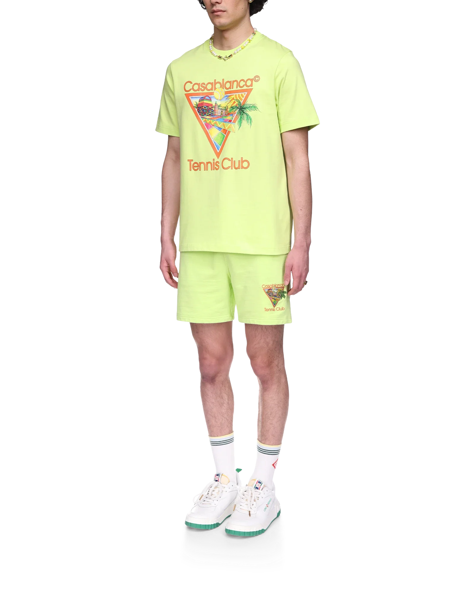 Afro Cubism Tennis Club Short Sleeve T-Shirt - Image 3