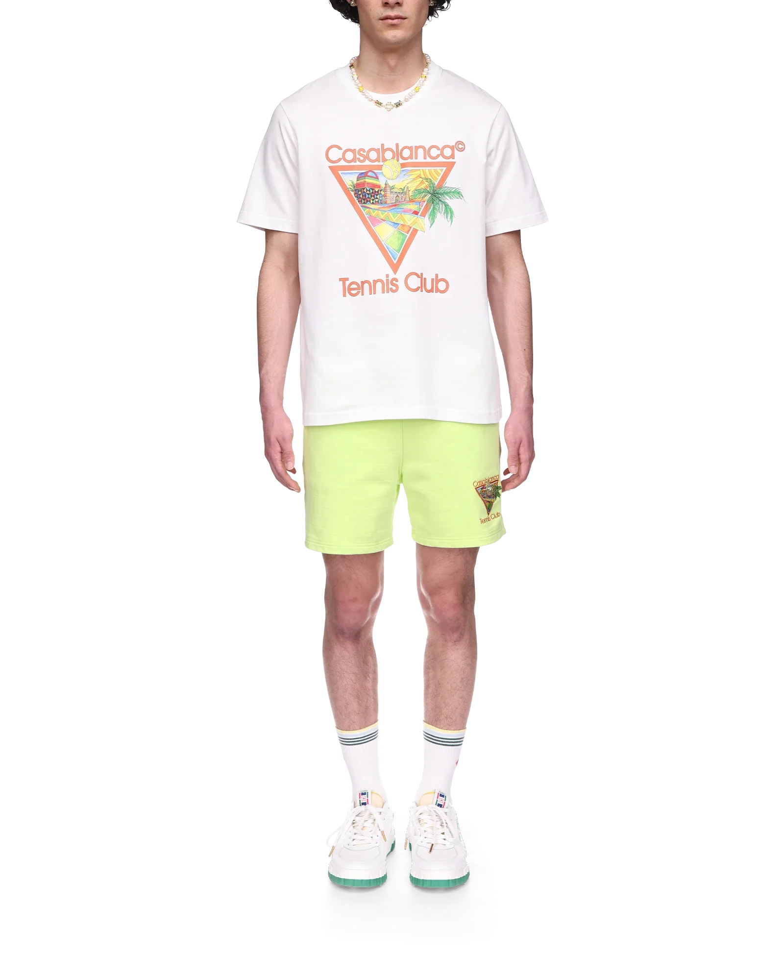 Afro Cubism Tennis Club Short Sleeve T-Shirt - Image 2