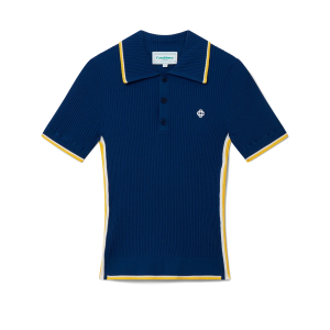 Rib Polo Shirt
