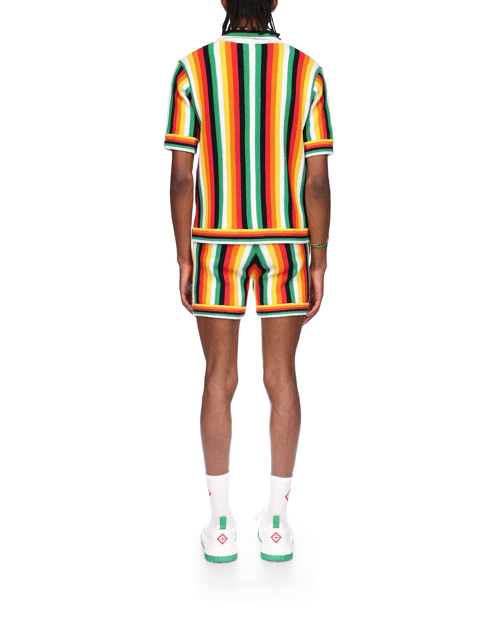 Striped Towelling Shirt - Image 4