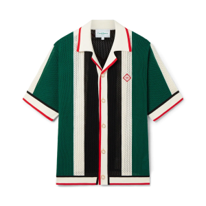 Striped Mesh Shirt