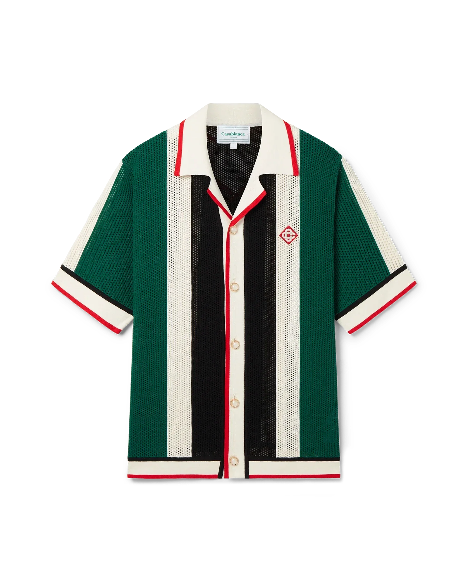 Striped Mesh Shirt
