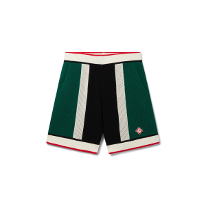 Striped Mesh Shorts