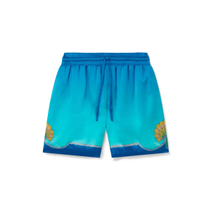 Coquillage Coloré Silk Shorts