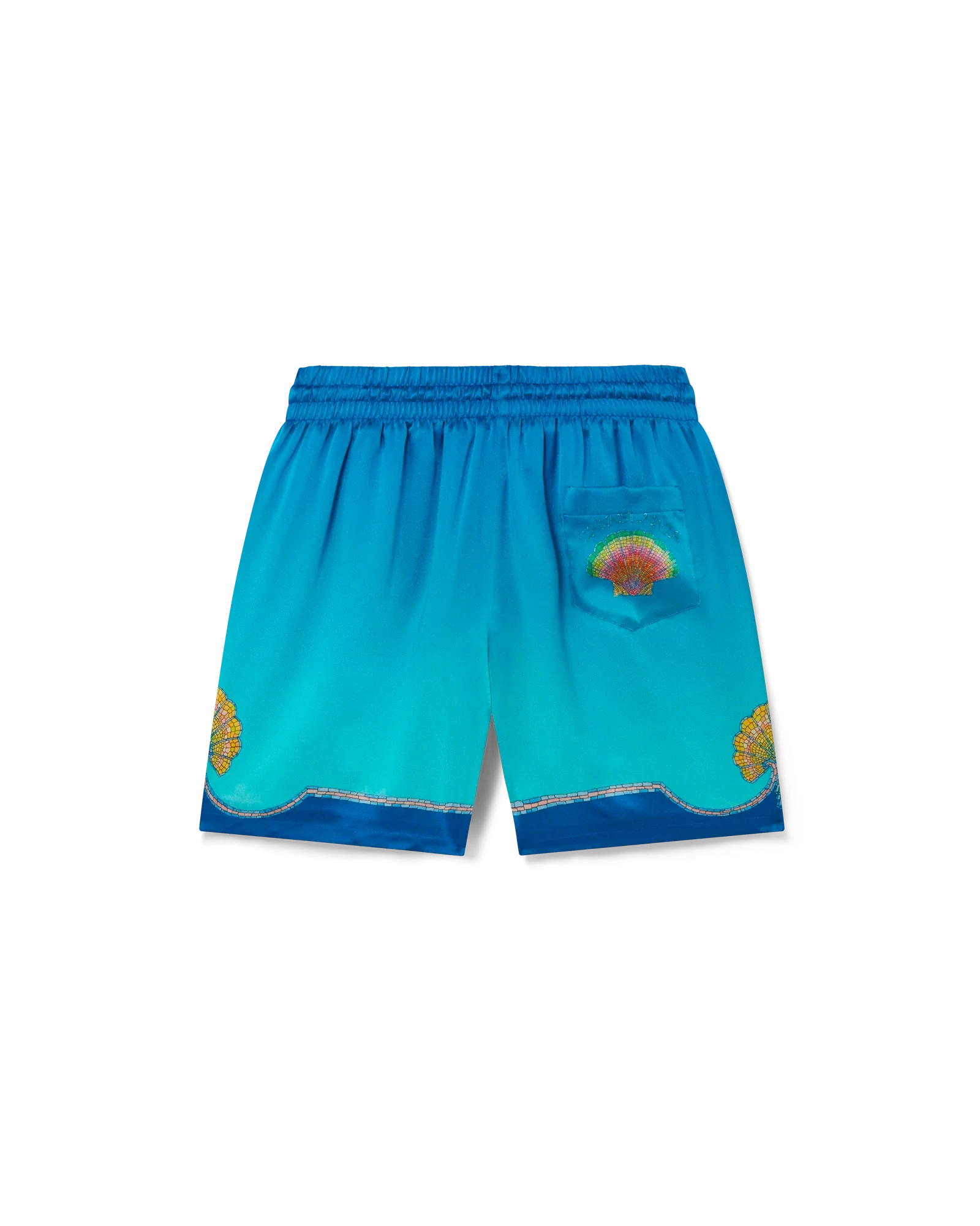 Coquillage Coloré Silk Shorts - Image 2