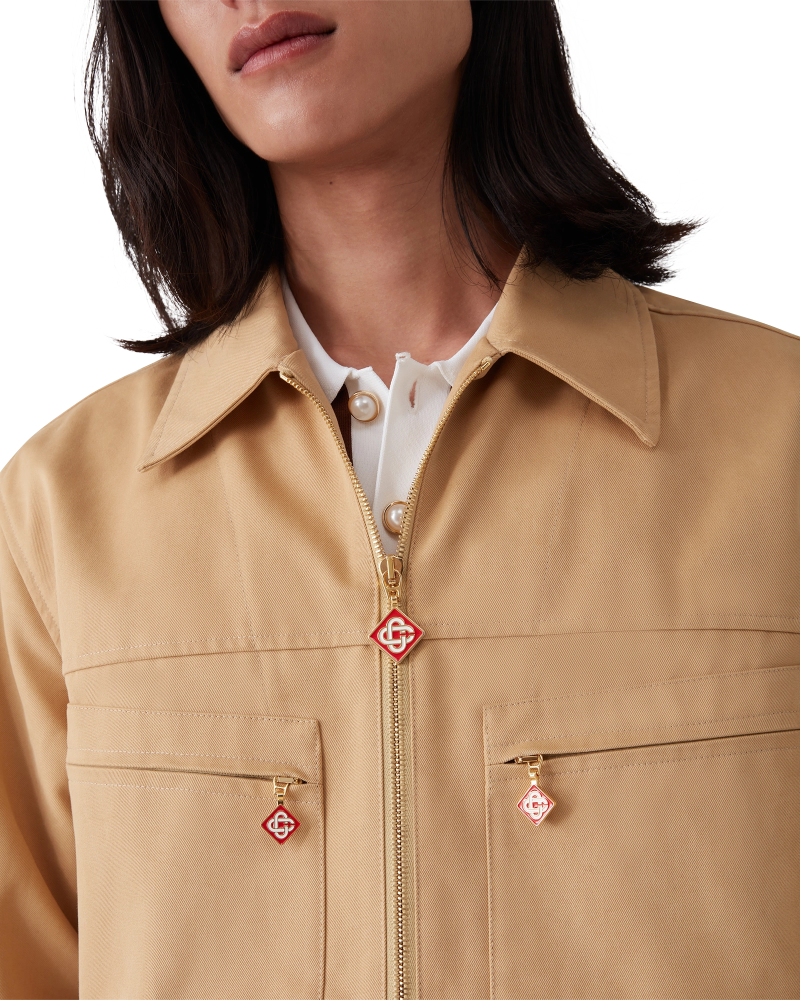 Cotton Zip Jacket - Image 5