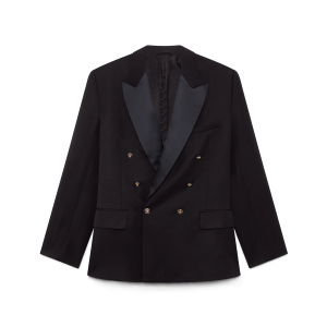 Wool Double Breasted Blazer