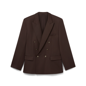 Wool Double Breasted Jacket