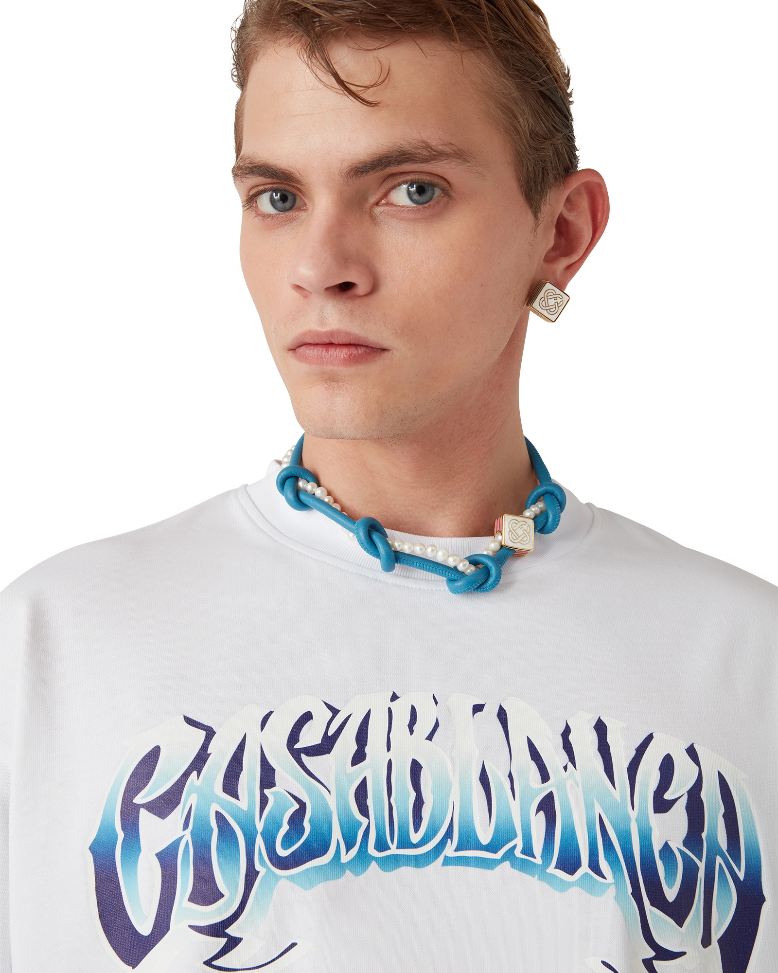 Blue Fade Long Sleeve T-Shirt - Image 5