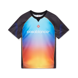 Gradient Short Sleeve Football Shirt