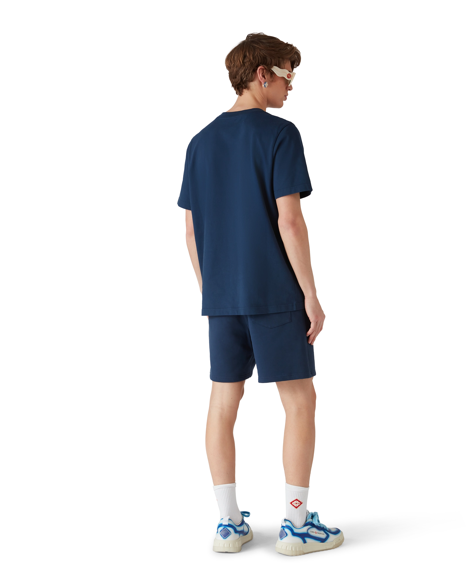 Navy Diamond Logo Short Sleeve T-Shirt - Image 3