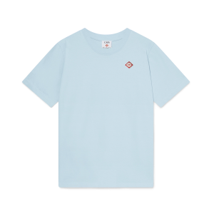 Light Blue Diamond Logo Short Sleeve T-Shirt