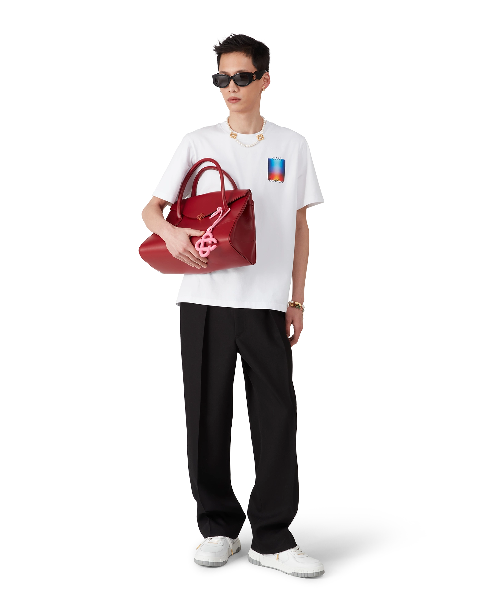 Gradient Casa Logo Short Sleeve T-Shirt - Image 2