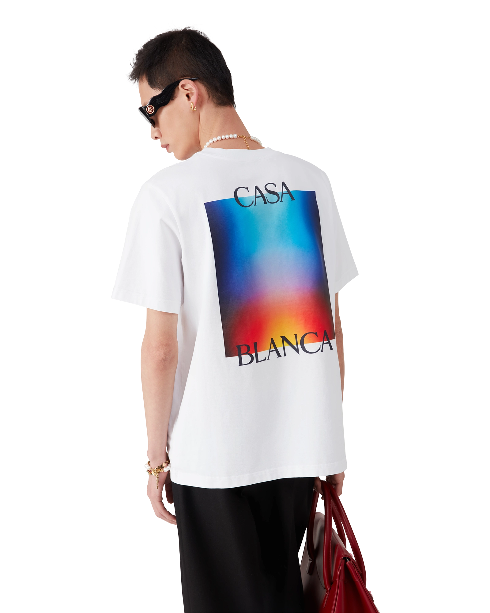 Gradient Casa Logo Short Sleeve T-Shirt - Image 3