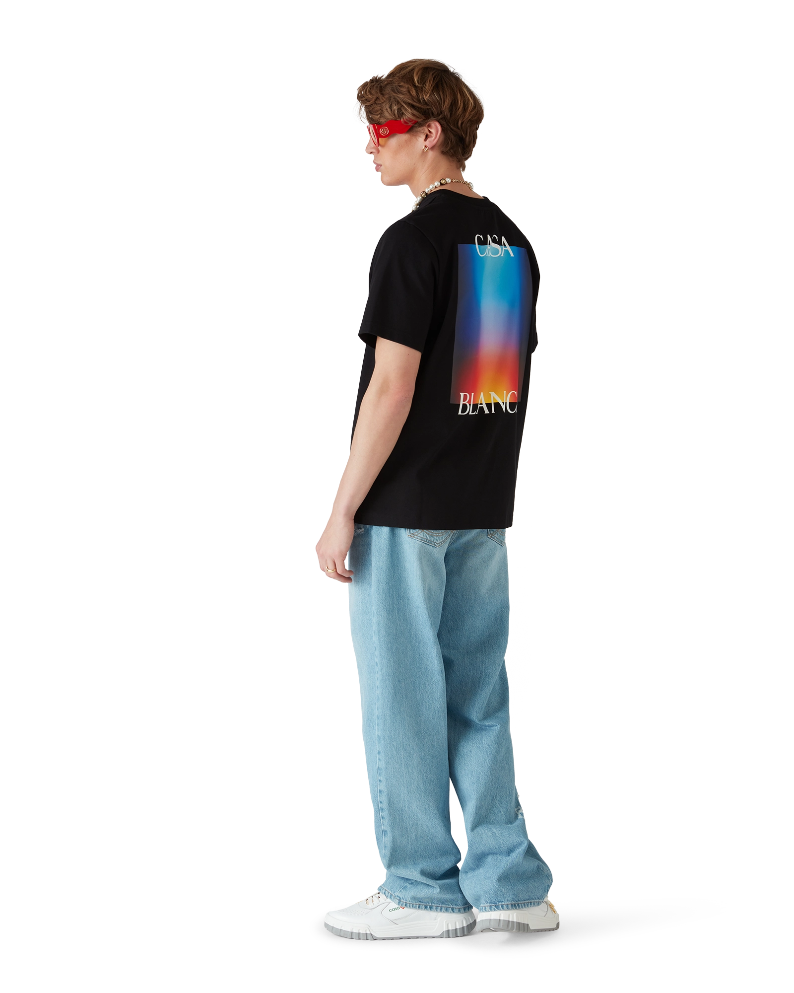 Gradient Casa Logo Short Sleeve T-Shirt - Image 5