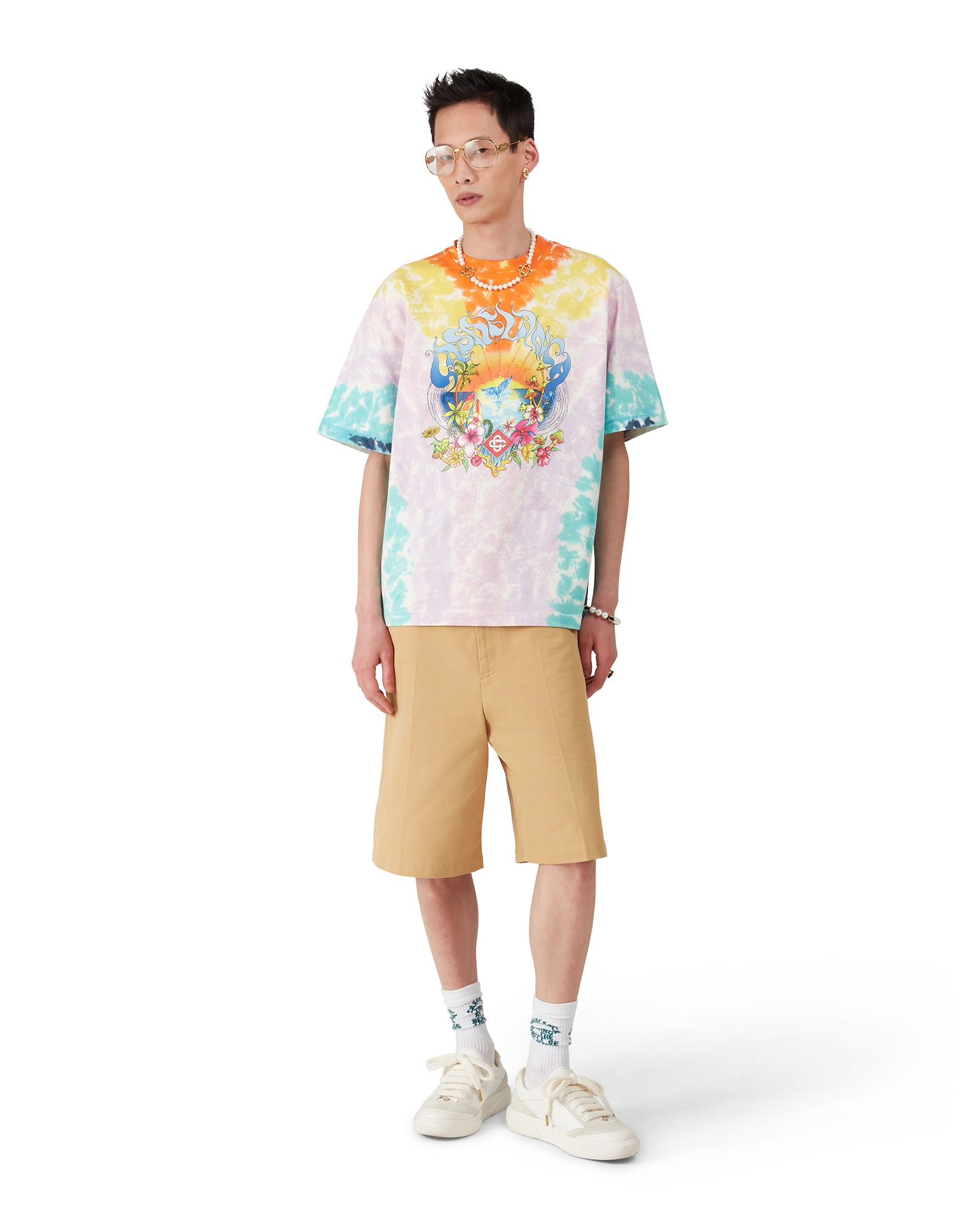 Surf Trip Tie Dye Short Sleeve T-Shirt - Image 2