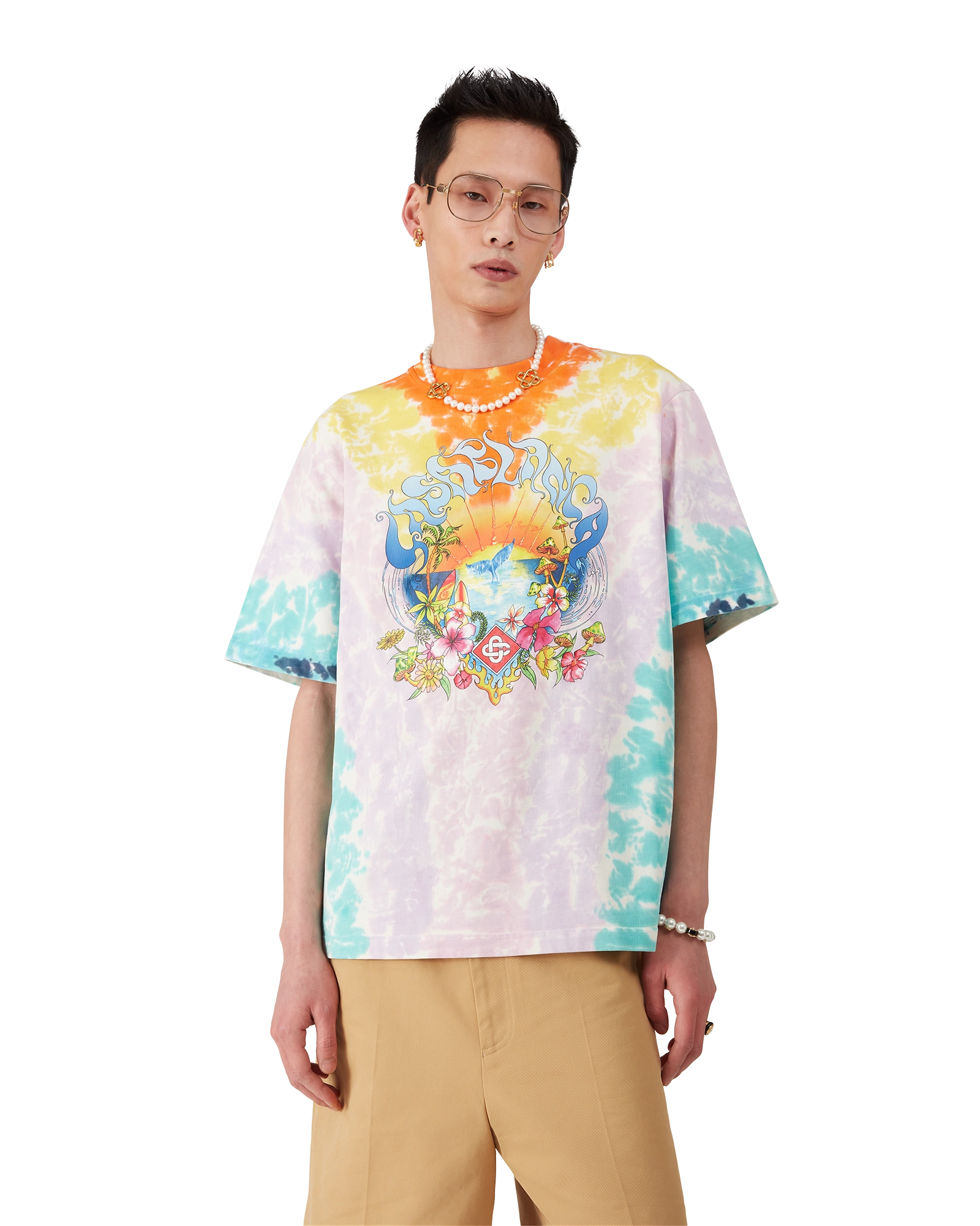 Surf Trip Tie Dye Short Sleeve T-Shirt - Image 3