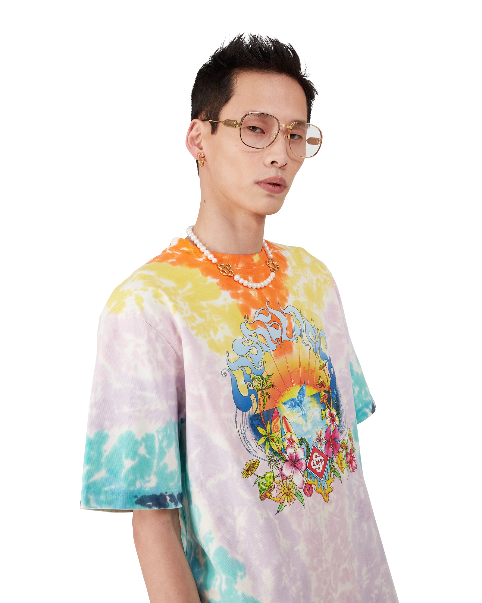 Surf Trip Tie Dye Short Sleeve T-Shirt - Image 4