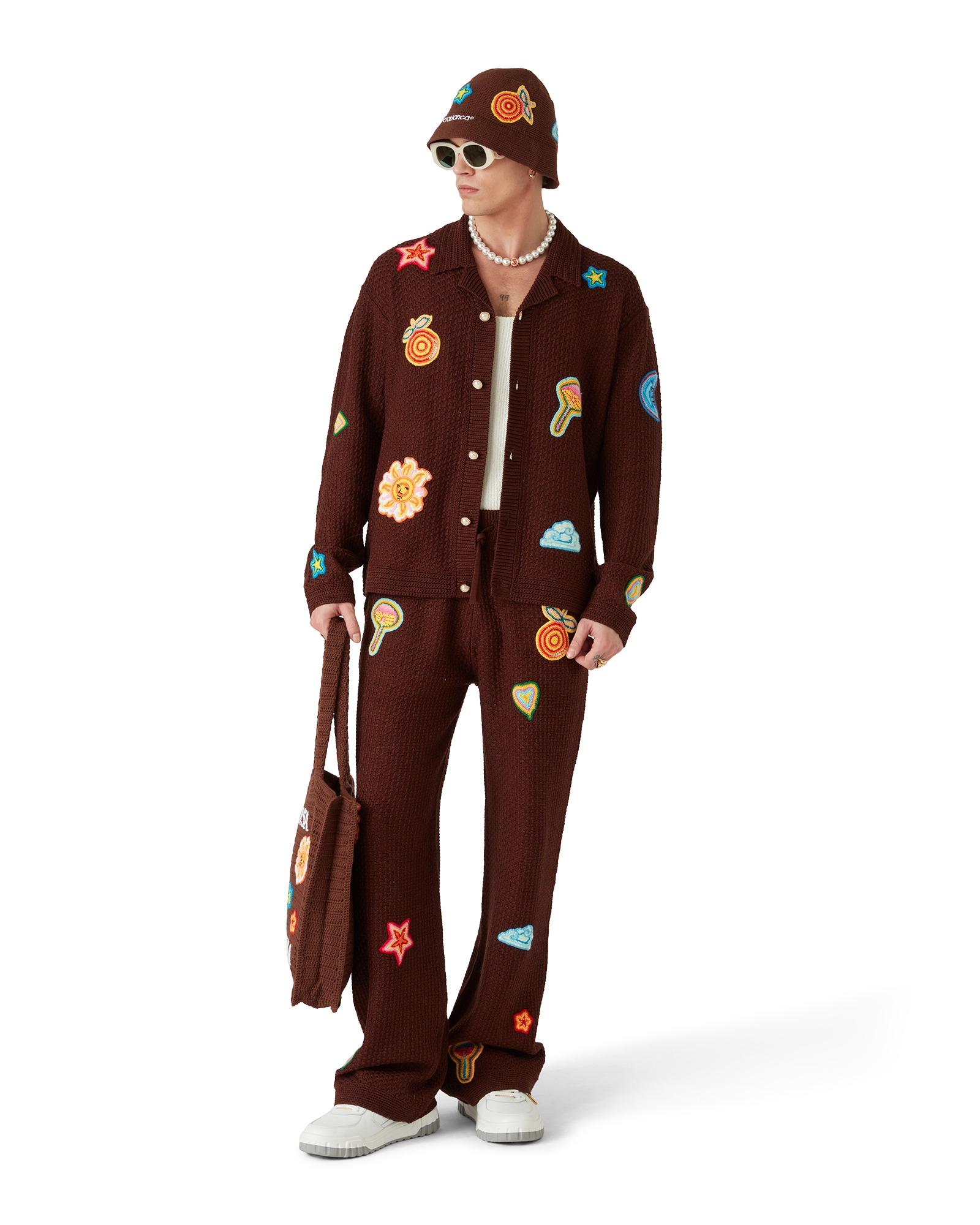 Motif Crochet Trousers - Image 2