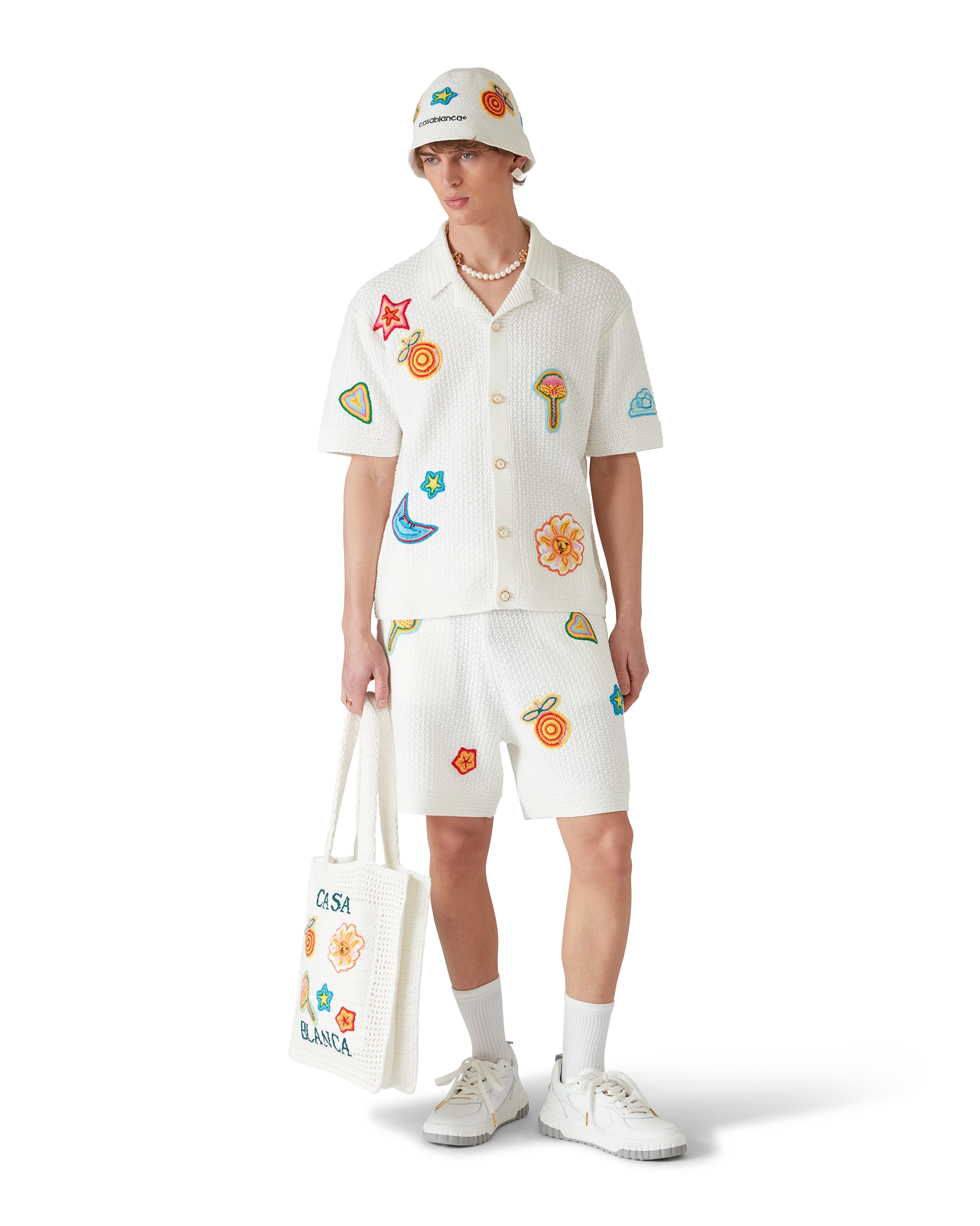 Motif Crochet Shorts - Image 2