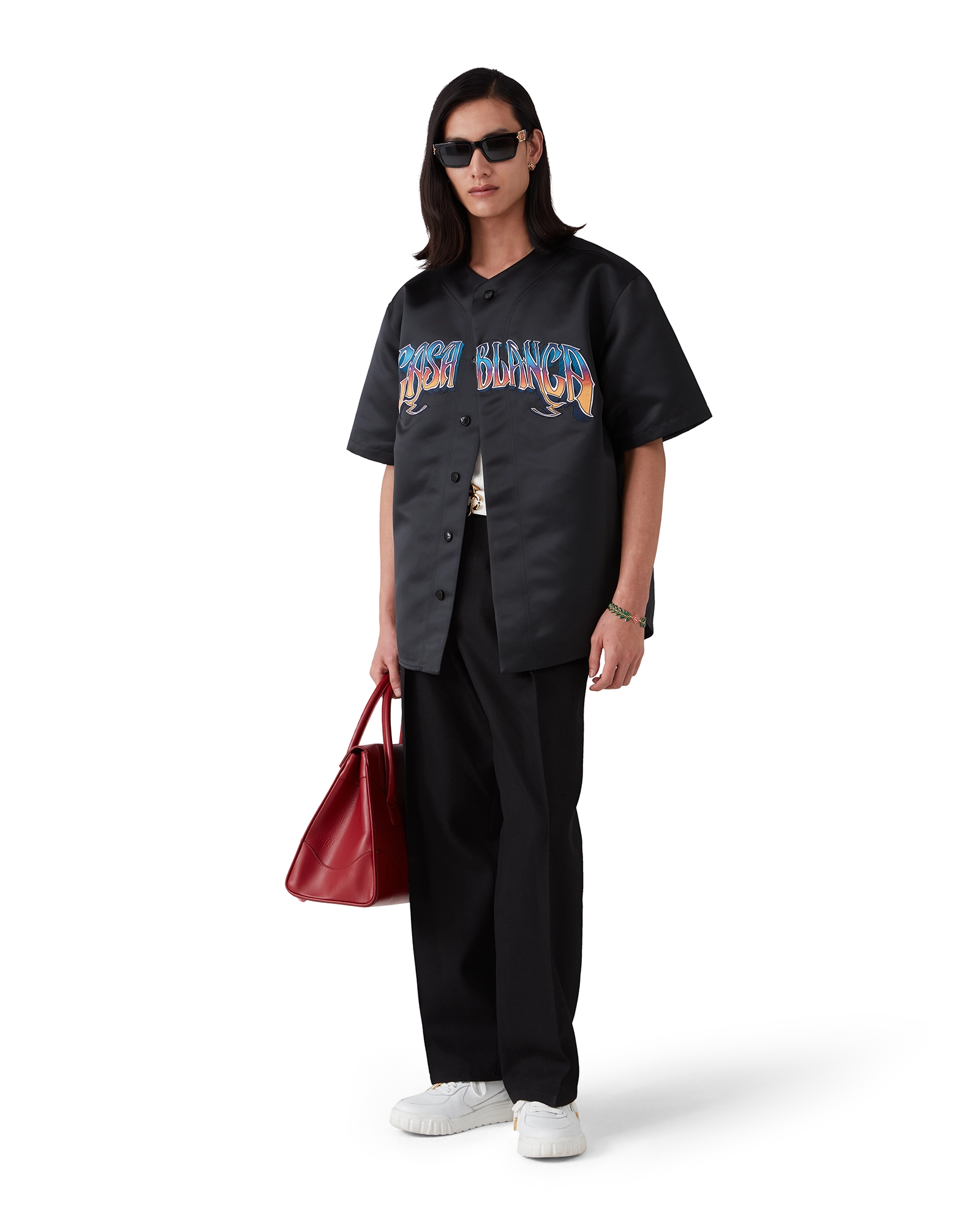 Gothic Baseball Short Sleeve Shirt - Image 2