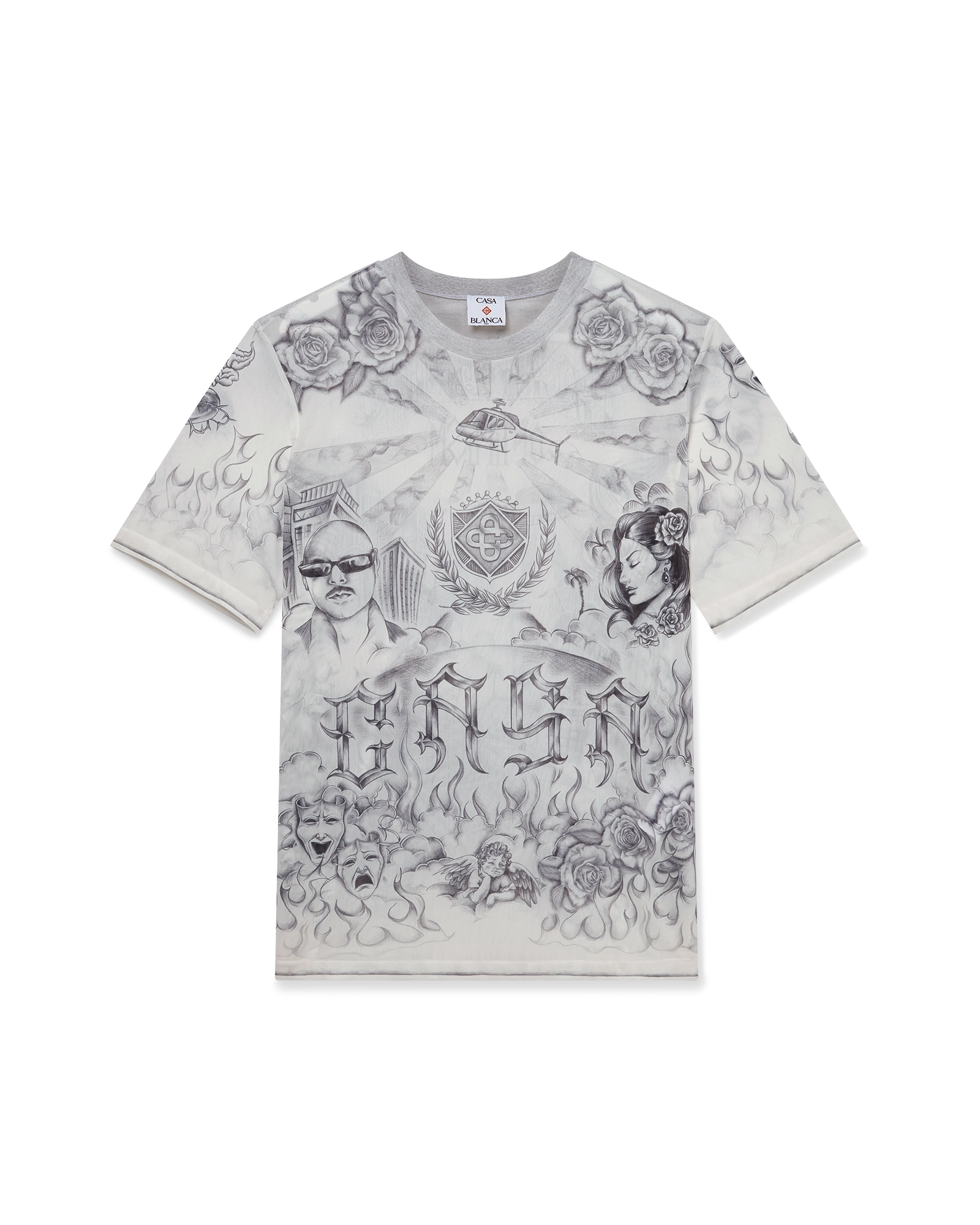 Tattoo Mesh Top