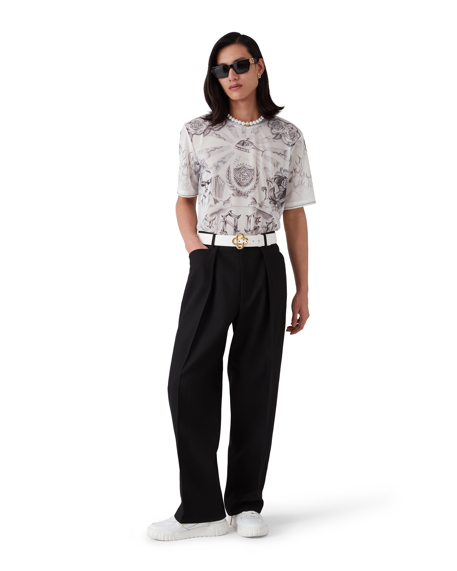 Tattoo Mesh Top - Image 2