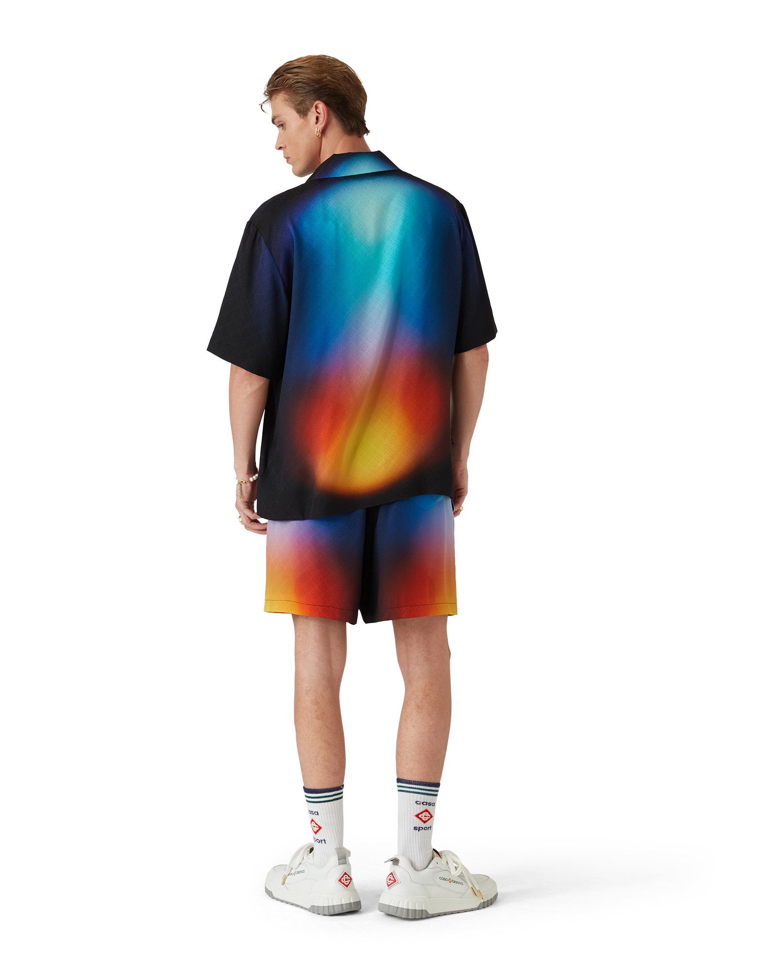 Gradient Silk Shorts - Image 3