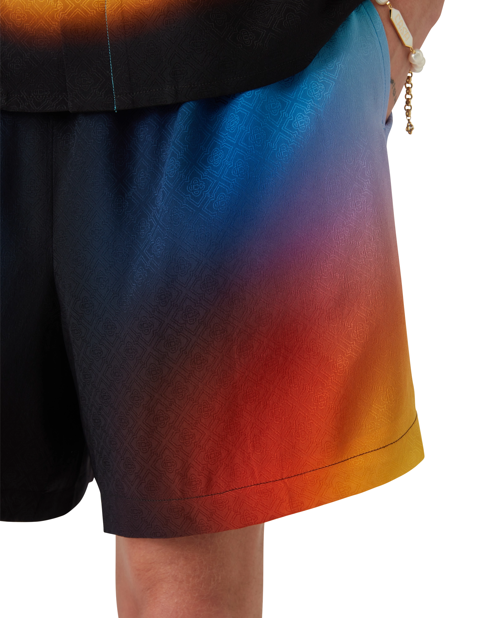 Gradient Silk Shorts - Image 5